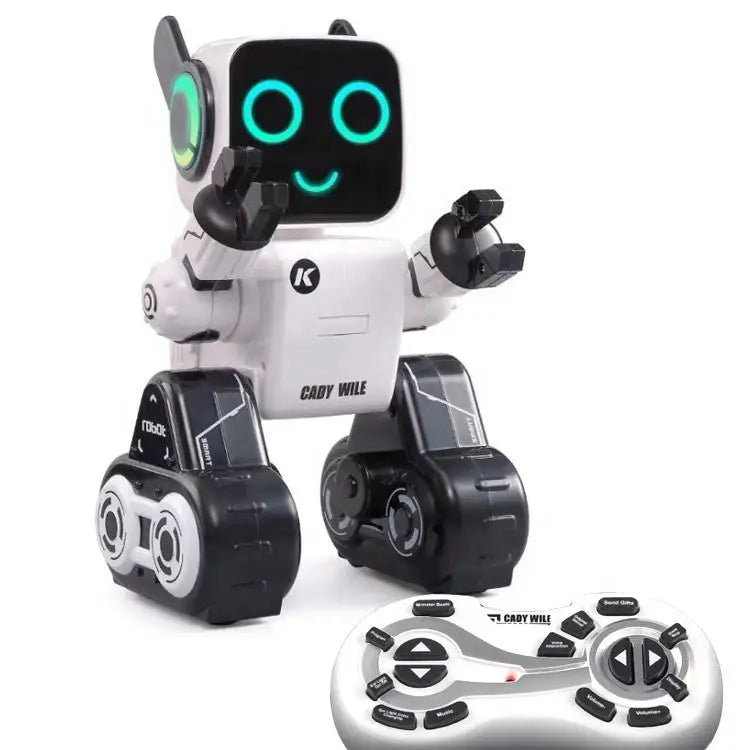 JJRC R4 Children's Smart RC Robot Toy 2.4G Remote Control ABS Plastic Light Sound Educational Toy for Ages 2-14 Years-Chassis