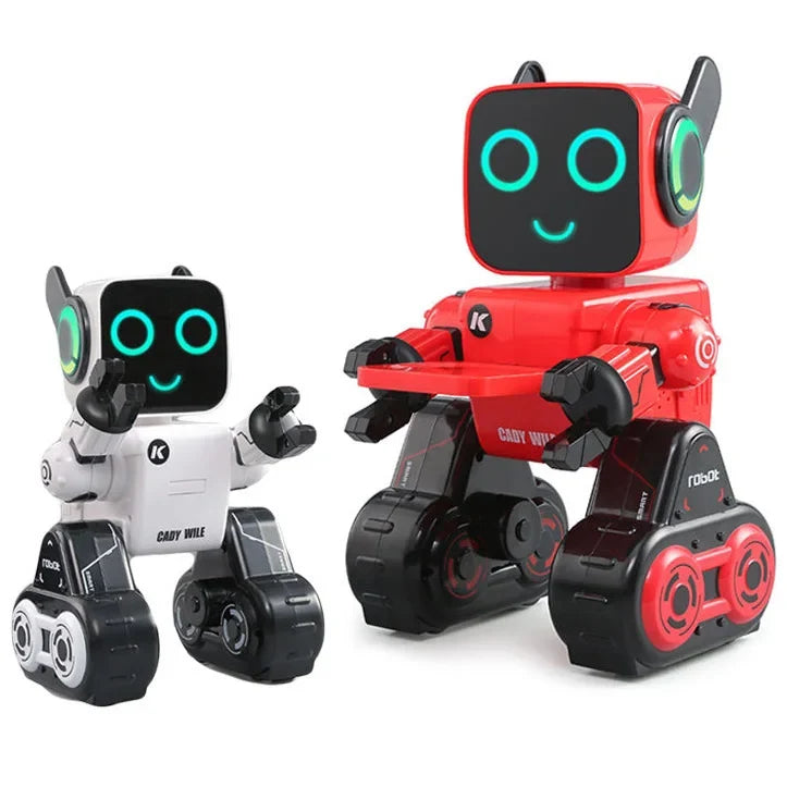 JJRC R4 Children's Smart RC Robot Toy 2.4G Remote Control ABS Plastic Light Sound Educational Toy for Ages 2-14 Years-Chassis