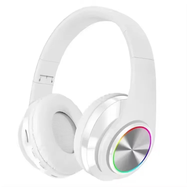 P9 Pro Max Wireless Bt Headphones With Mic Noise Cancelling Headset B39 Led Earphones Sports Gaming Headphones Supports TF