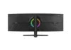R3800 Curved 49-Inch Gaming Monitor with 5K Ultra-Wide LED Screen TFT Panel Desktop and Wall Mounting Options for Gaming PCs