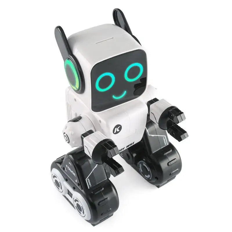 JJRC R4 Children's Smart RC Robot Toy 2.4G Remote Control ABS Plastic Light Sound Educational Toy for Ages 2-14 Years-Chassis