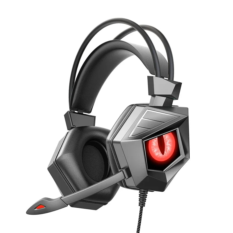 Soyto G15 Surround Sound Wired Headset with Microphone for Gaming Luminous Over Ear Headphones Gamers Fone De Ouvido Audifonos
