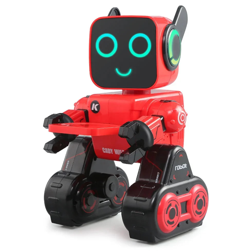 JJRC R4 Children's Smart RC Robot Toy 2.4G Remote Control ABS Plastic Light Sound Educational Toy for Ages 2-14 Years-Chassis