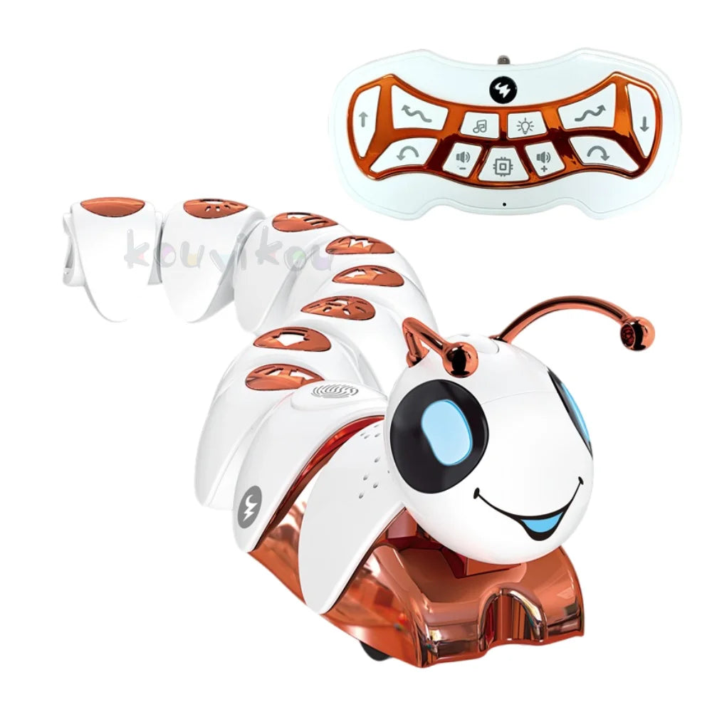 Kouyikou 2025 RC Smart Robot With Sliding Walking Operations Remote Control Industrial Robot Educational Toy for Kids