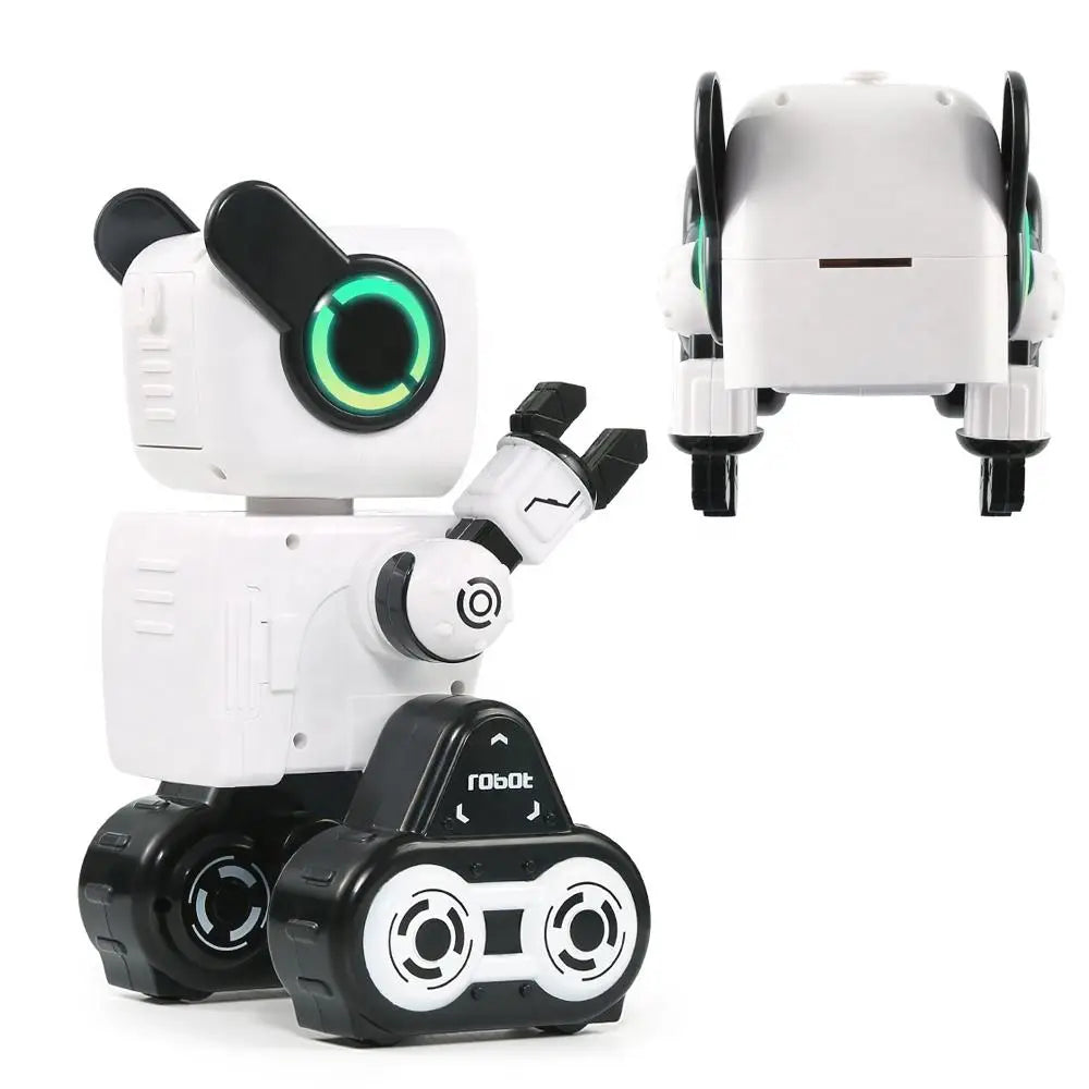 JJRC R4 Children's Smart RC Robot Toy 2.4G Remote Control ABS Plastic Light Sound Educational Toy for Ages 2-14 Years-Chassis