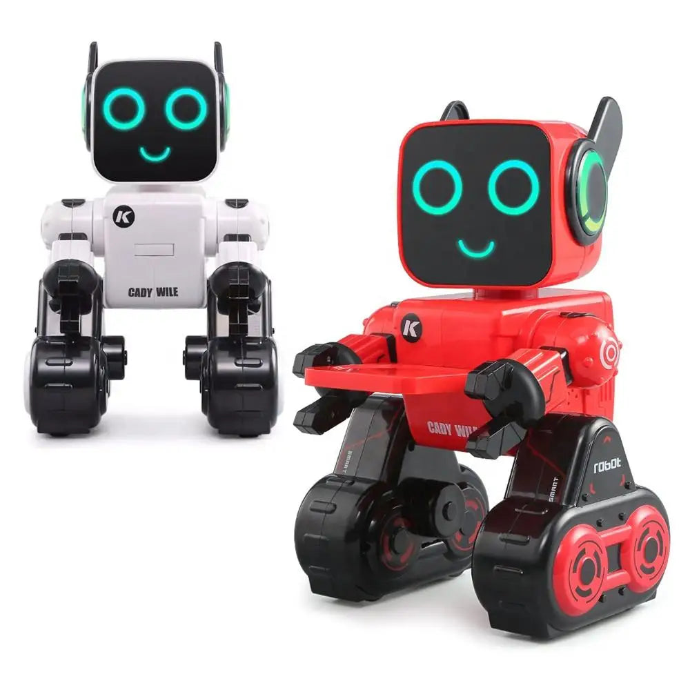 JJRC R4 Children's Smart RC Robot Toy 2.4G Remote Control ABS Plastic Light Sound Educational Toy for Ages 2-14 Years-Chassis