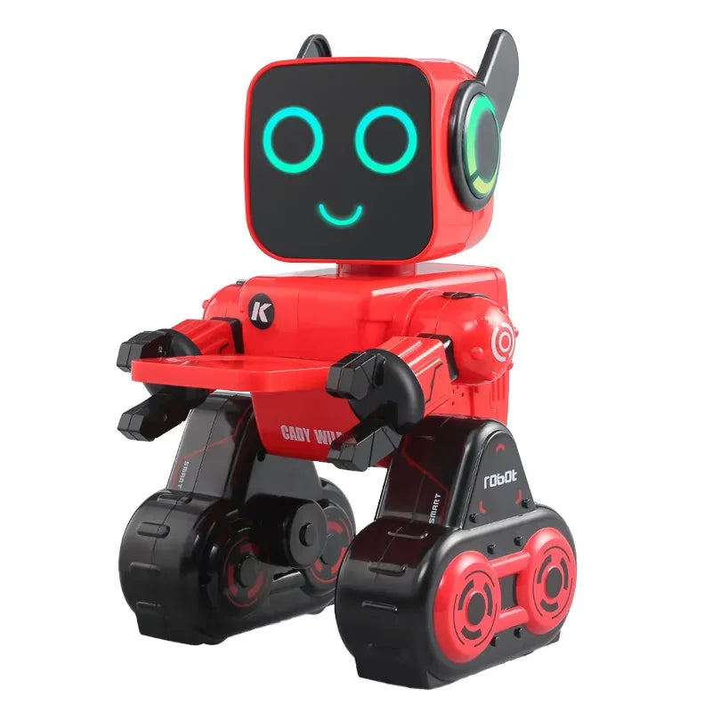 JJRC R4 Children's Smart RC Robot Toy 2.4G Remote Control ABS Plastic Light Sound Educational Toy for Ages 2-14 Years-Chassis